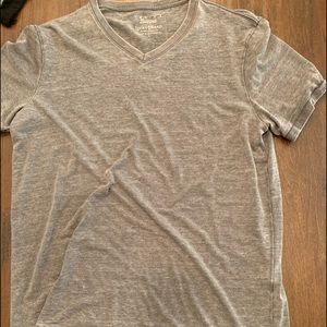 Lucky Brand Gray V-neck T-shirt very soft!!